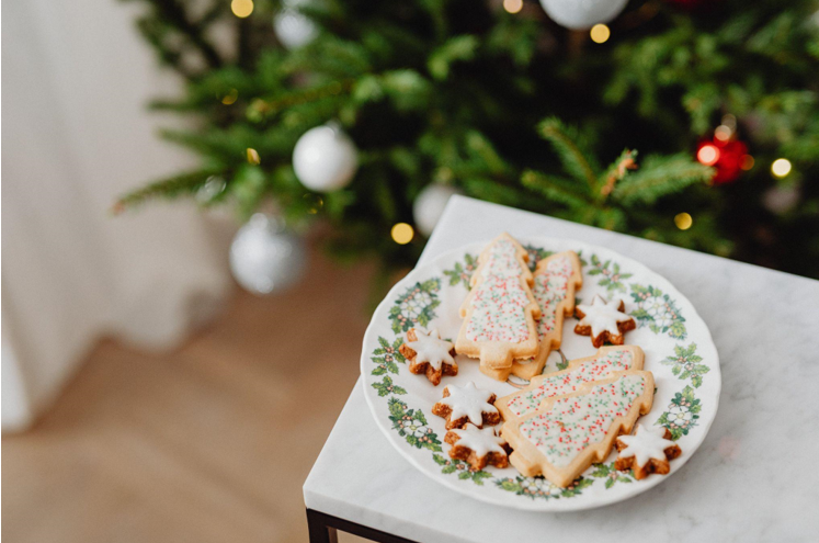 Christmas in July with Top Fashion Models and Trees